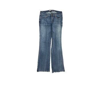 SO Low Rise Favorite Bootcut Women's size 7 Dark Wash Blue Denim Jeans